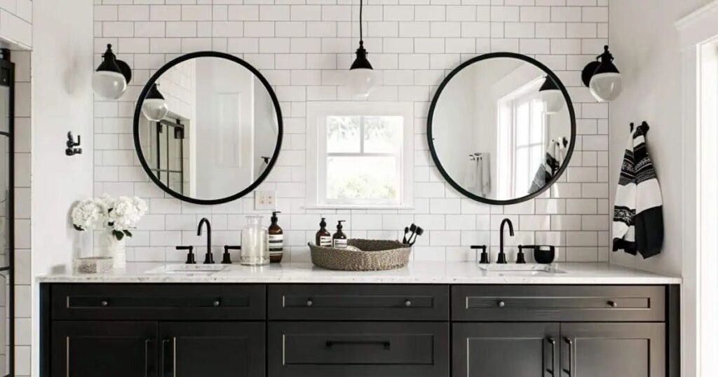 Black and White Bathroom