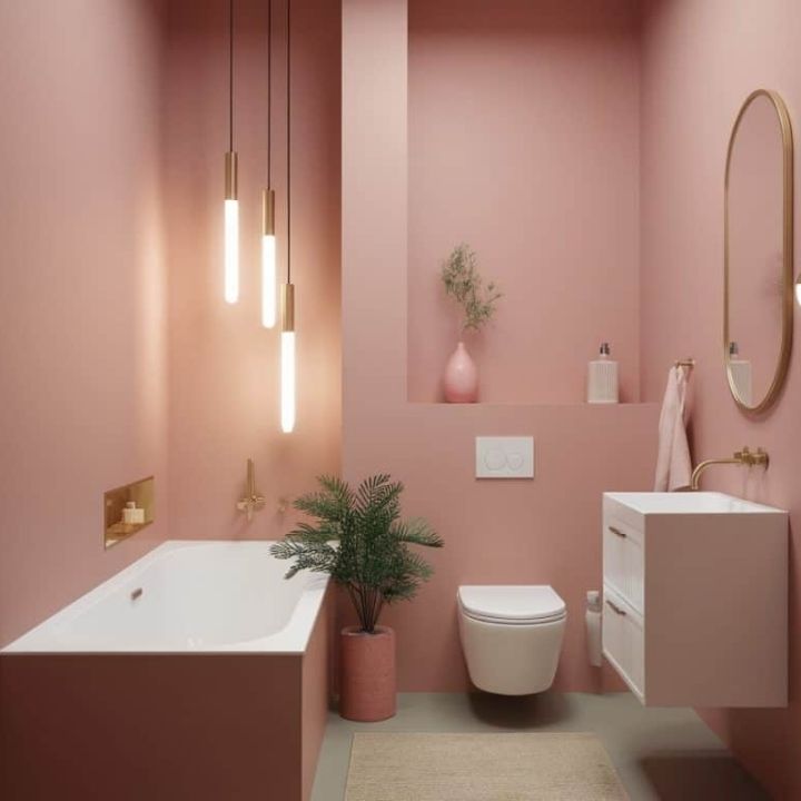 Blush Bliss Bathroom