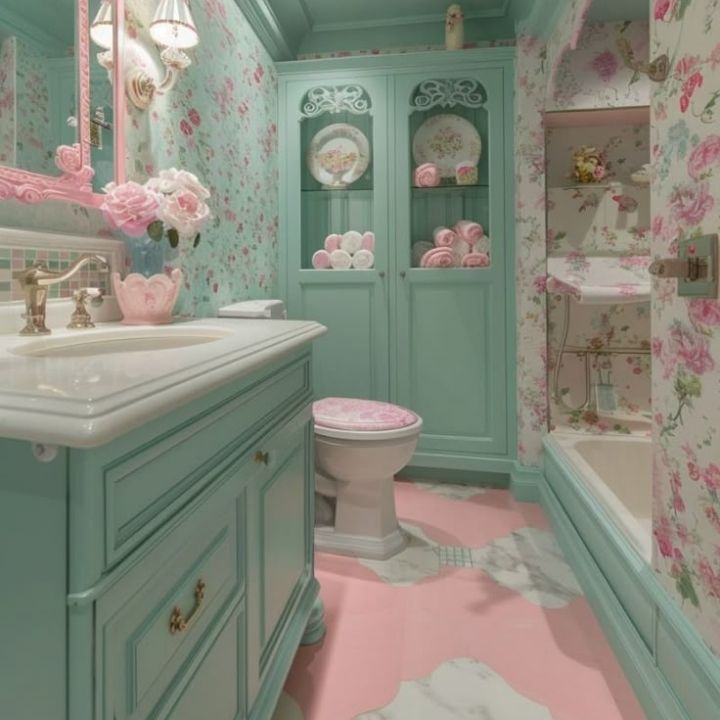 Dreamy Cottage Bathroom