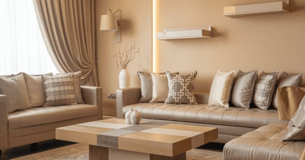 Monochrome Beige Serenity