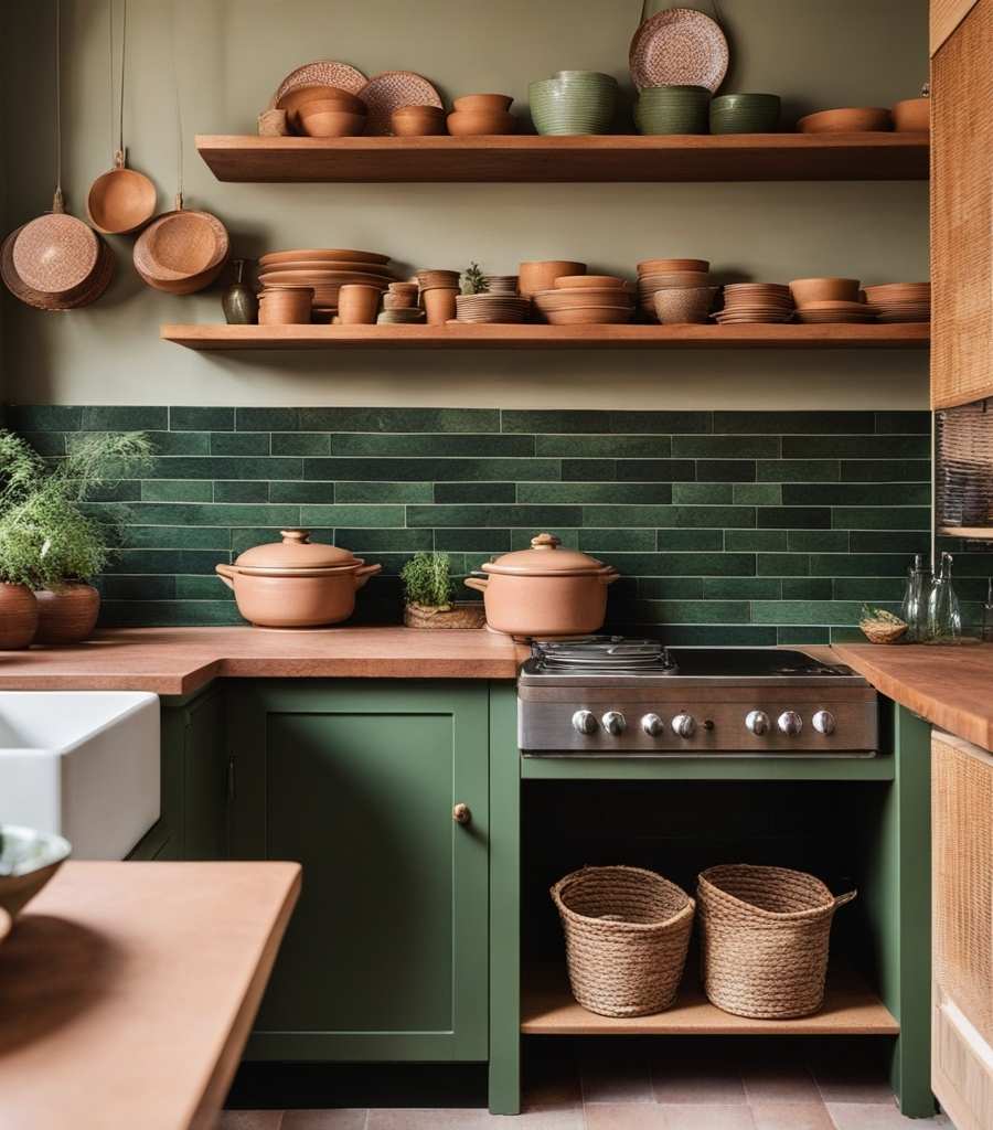 Terracotta Panels & Sage Simplicity