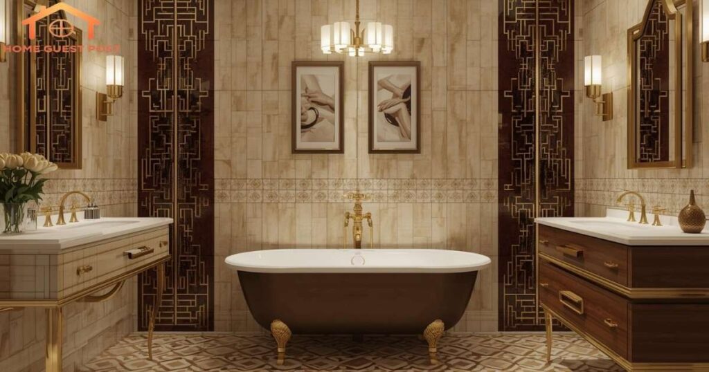 Beige and Brown Bathroom Ideas