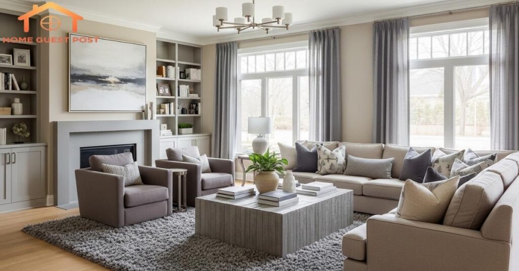 Beige and Grey Living Room Ideas