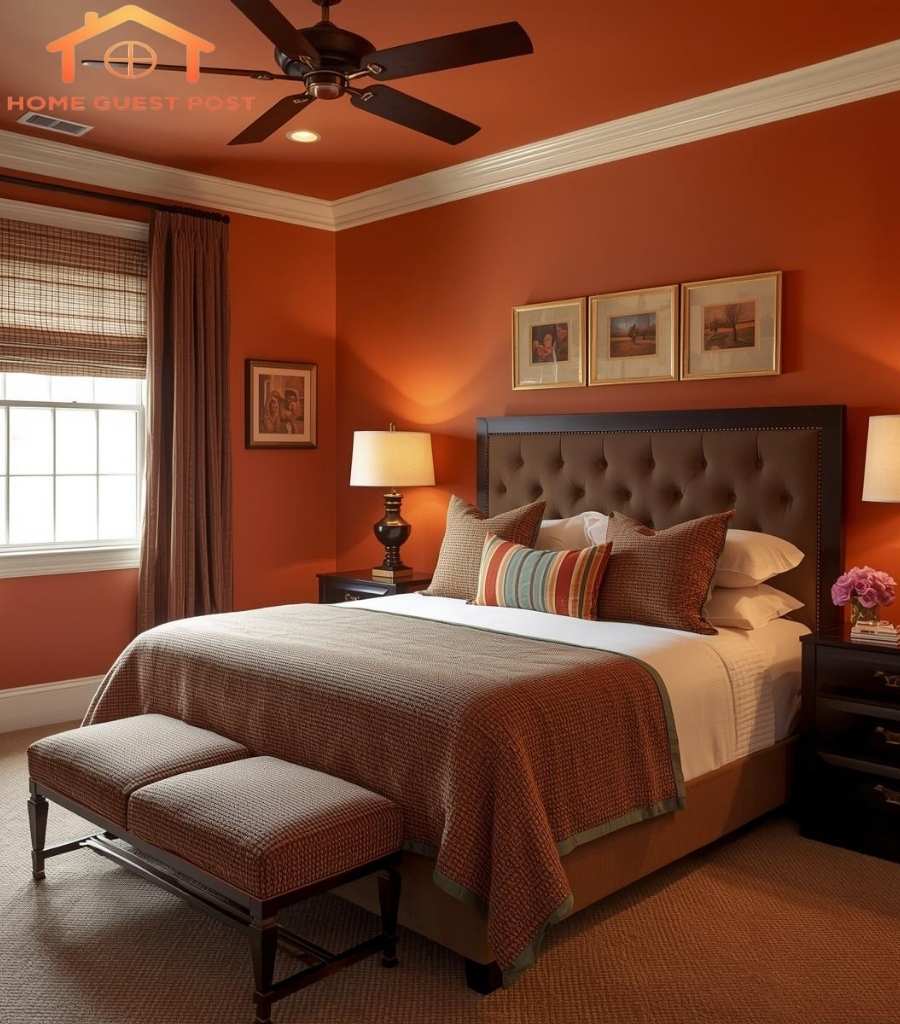 Burnt Orange and Mocha