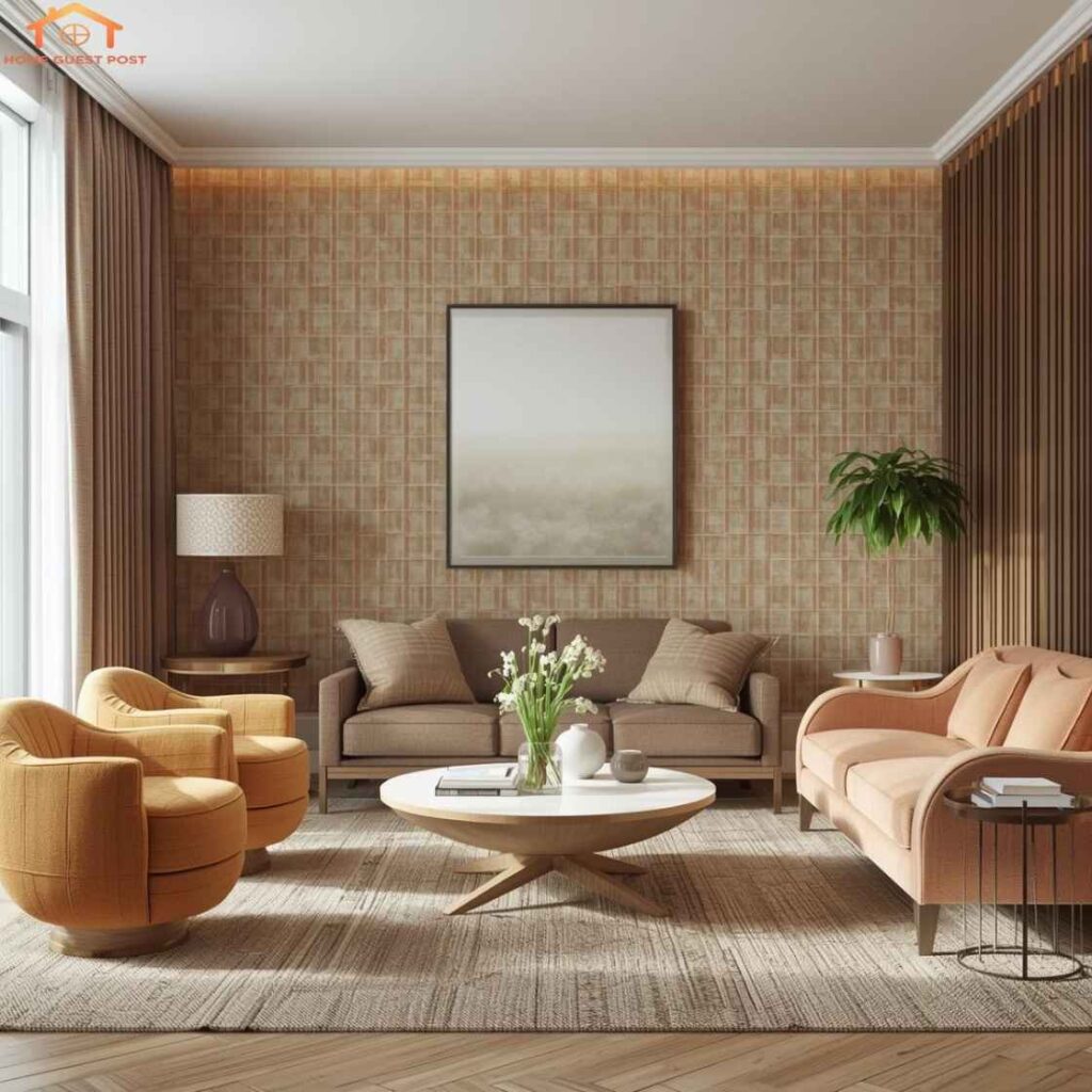 Geometric Terracotta and Sage Patterns