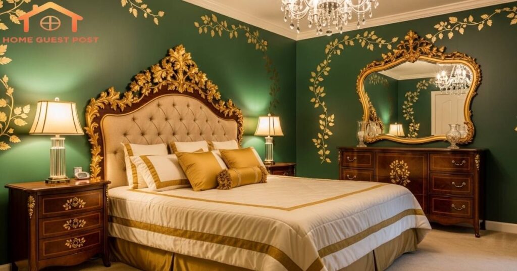 Gilded Leaf Bedroom