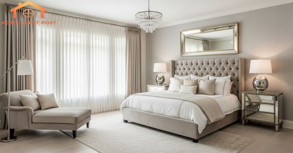 Glamorous Neutral Elegance Bedroom