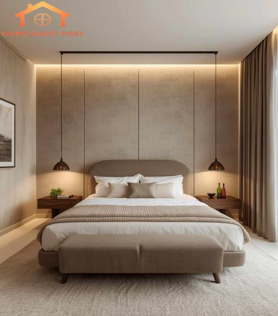 Modern Beige Haven Bedroom