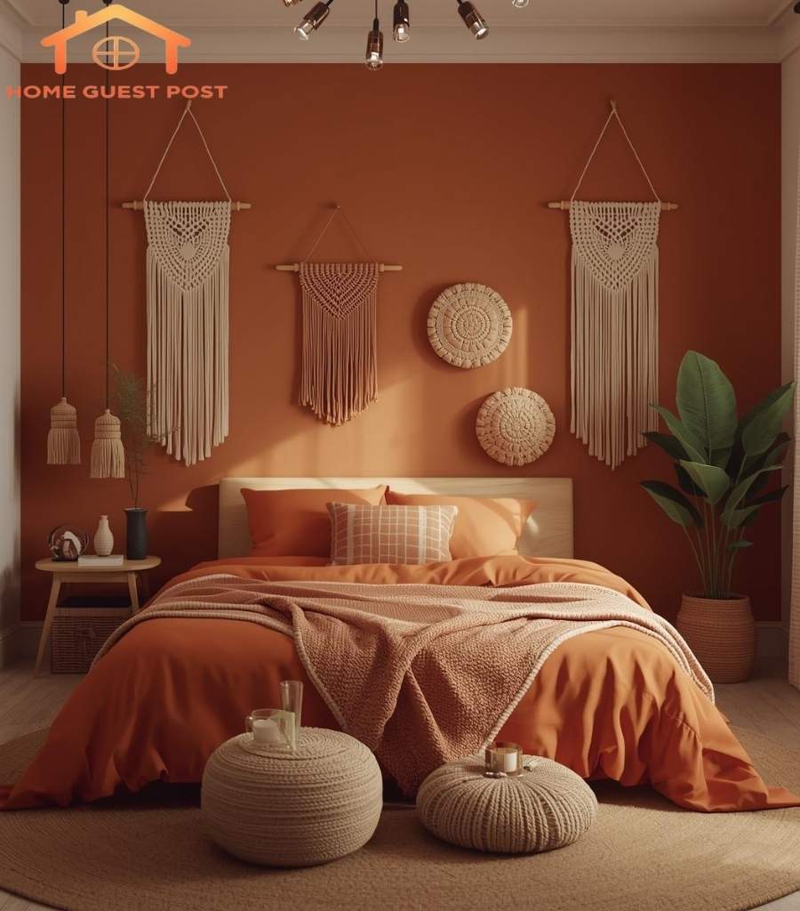 Modern Boho Burnt Orange