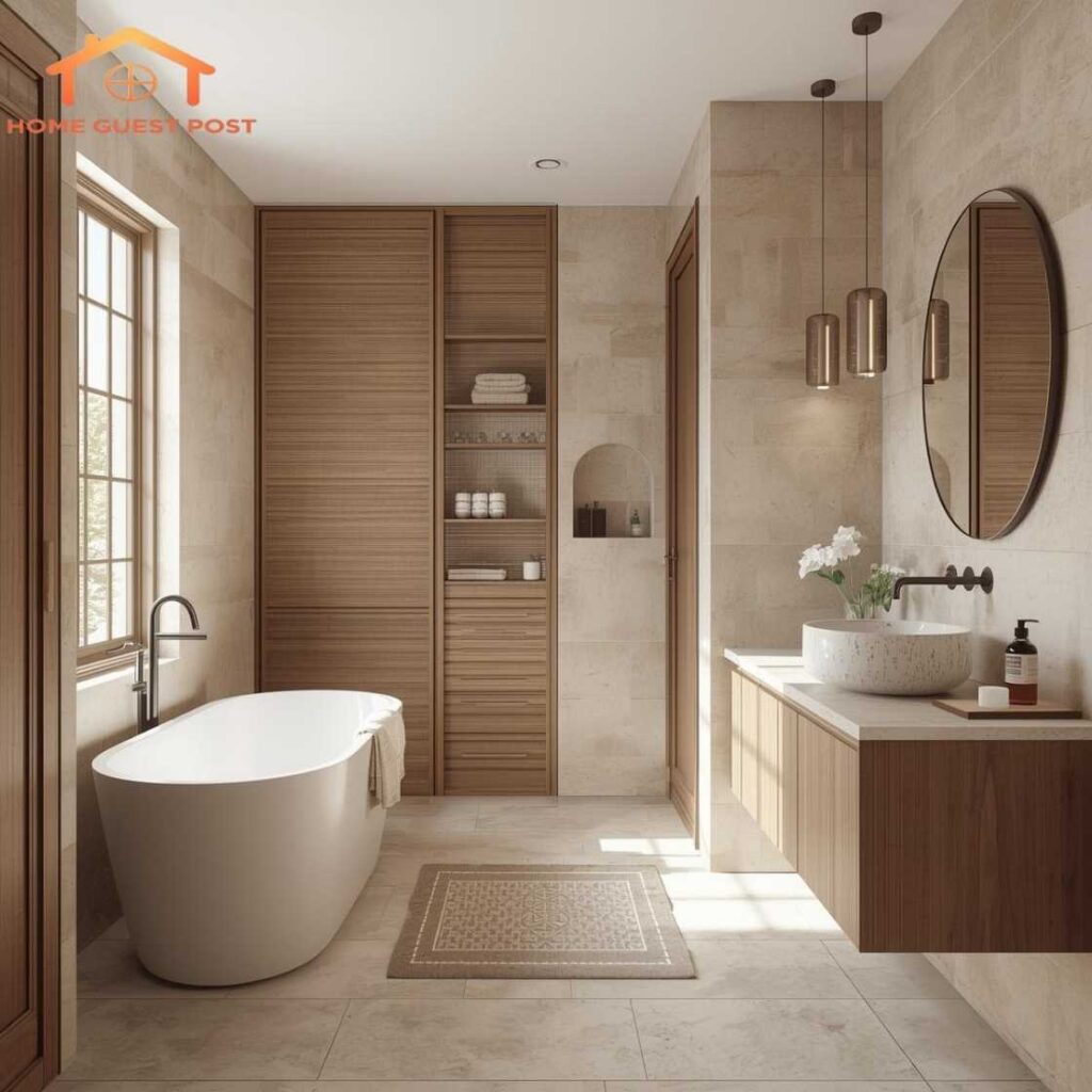 Rustic Beige Retreat