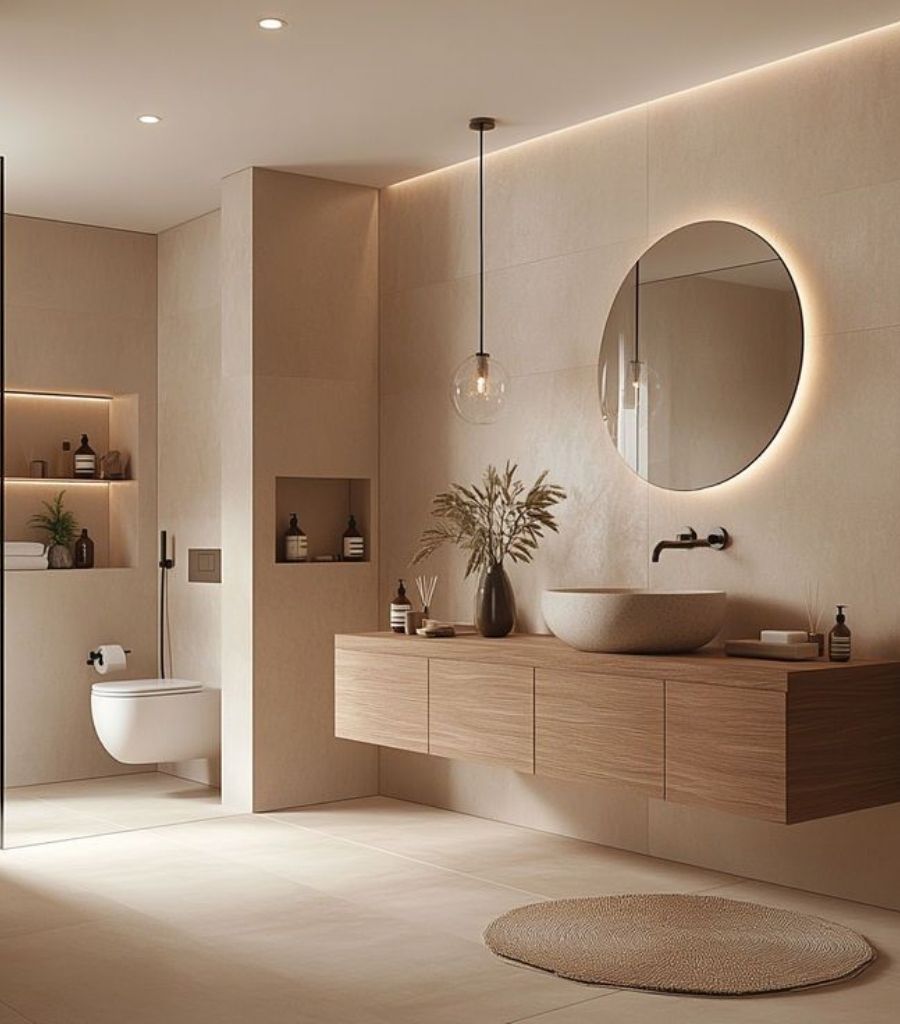 Soft Beige and Sand Tones