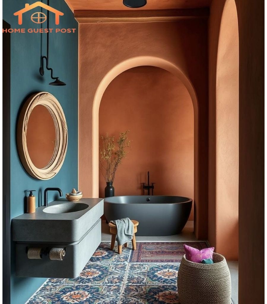 Soft Terracotta and Sage Accents