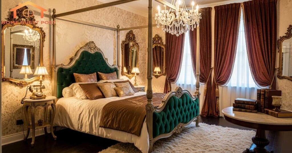 Vintage Glam Retreat Bedroom